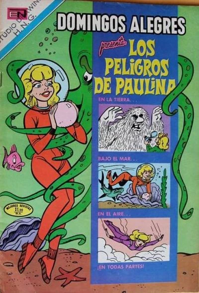 Cover of Los Peligros de Paulina