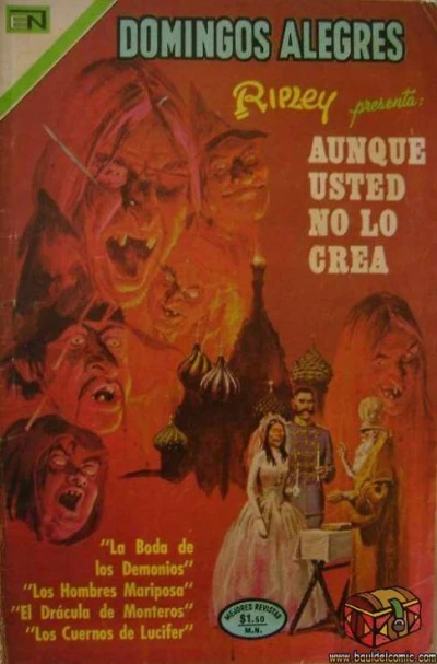 Cover of Ripley presenta: Aunque Usted no lo Crea