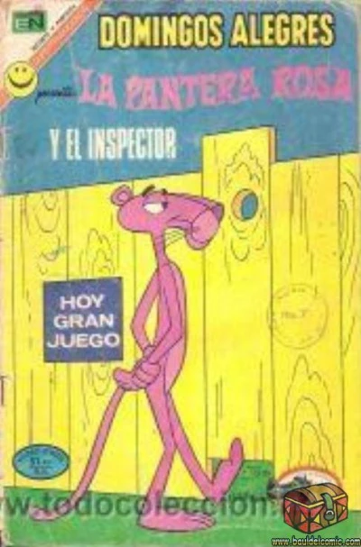 Cover of La Pantera Rosa y El Inspector