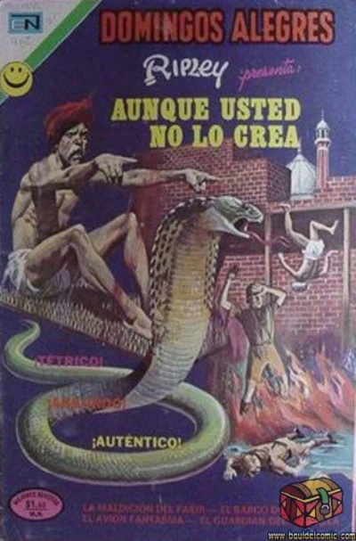 Cover of Ripley presenta: Aunque Usted no lo Crea