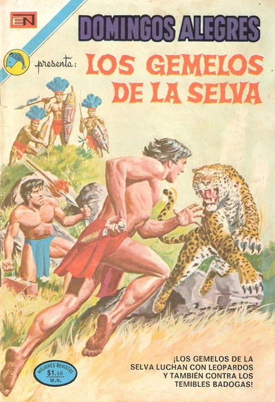 Cover of Los gemelos de la Selva
