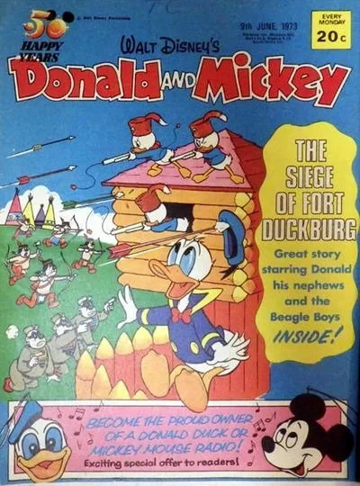 Cover of The Siege of Fort Duckburg
