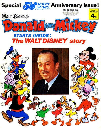 Cover of The Walt Disney Story
