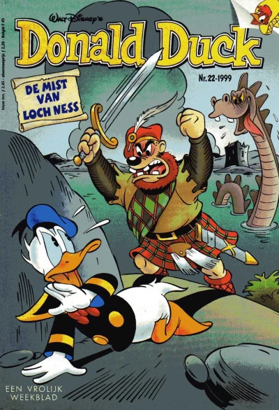 Cover of De mist van Loch Ness