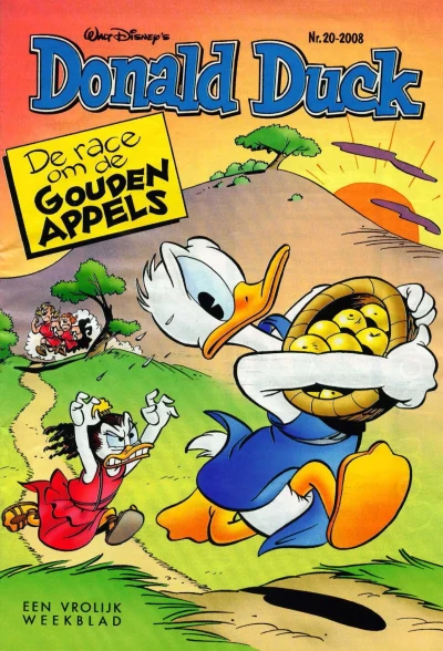 Cover of De race om de gouden appels