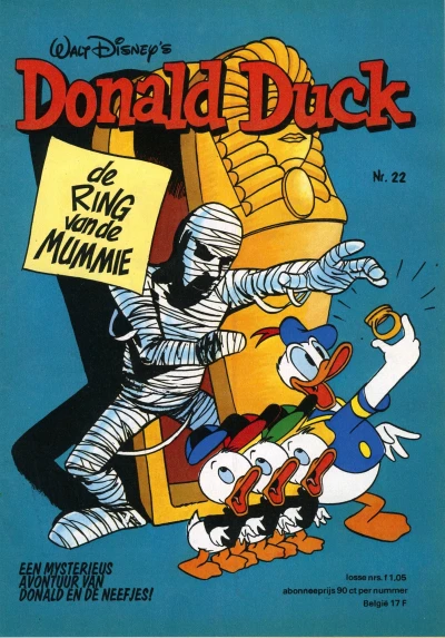 Cover of De Ring van de Mummie