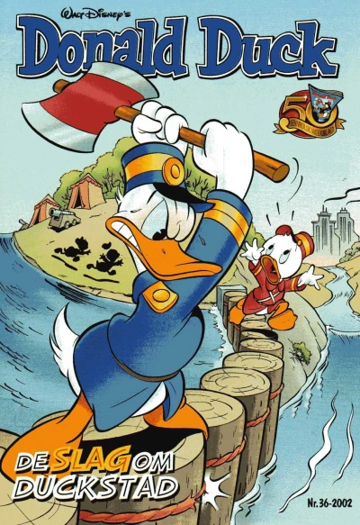 Cover of De Slag om Duckstad