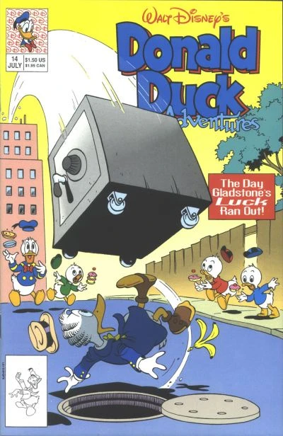 Cover of The day Gladstone's Luck Ran Out