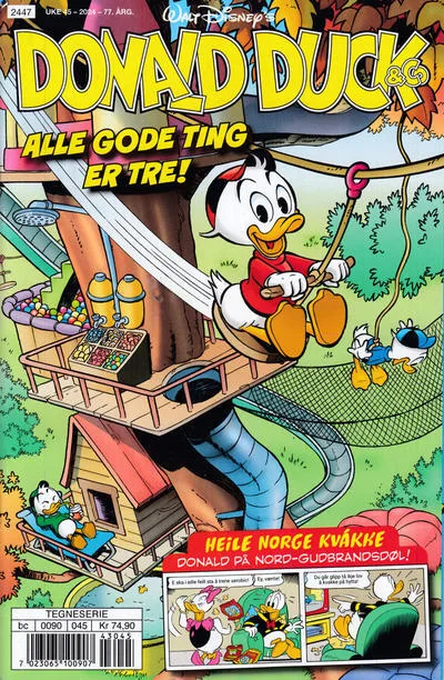 Cover of Alle gode ting er tre!