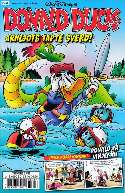 Cover of Arnljots tapte sverd!