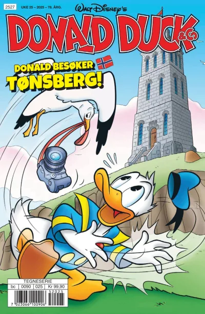 Cover of Donald besøker Tønsberg