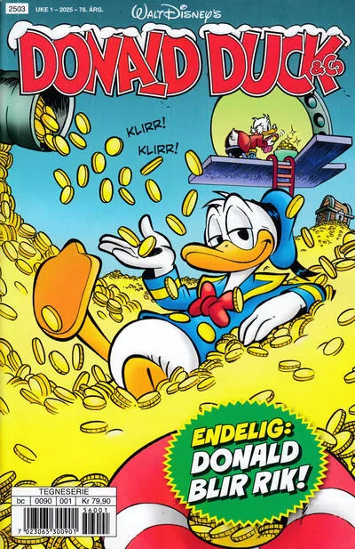 Cover of Endelig: Donald blir rik!