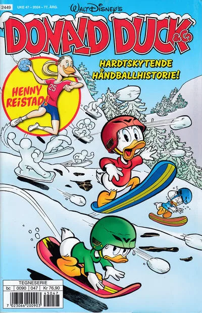 Cover of Hardtskytende håndballhistorie!