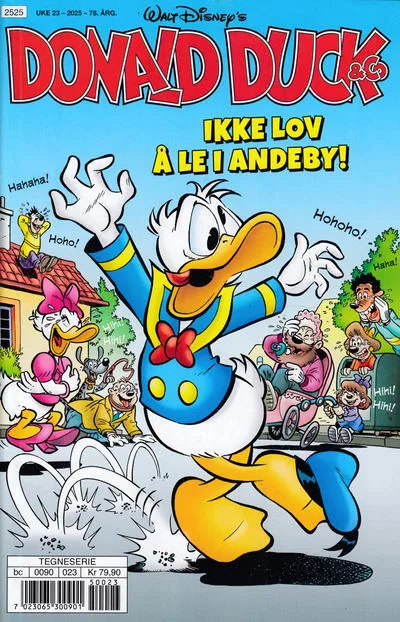 Cover of Ikke lov å le i Andeby!
