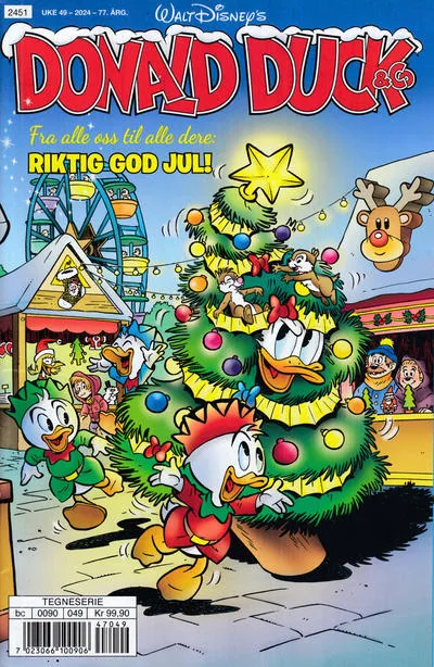 Cover of Riktig god jul!