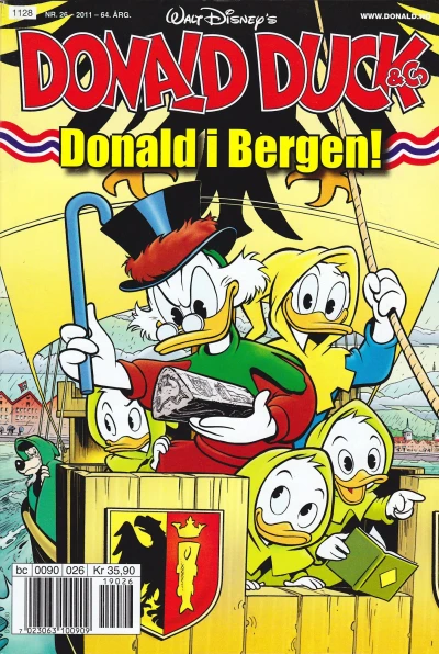 Cover of Donald  i Bergen!