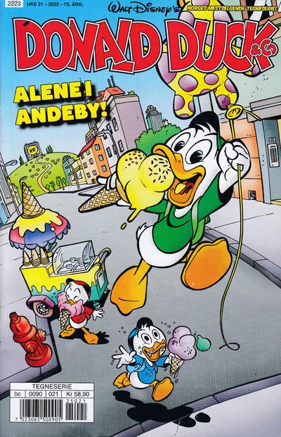Cover of Alene I Andeby!