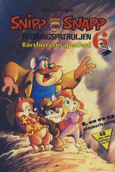 Cover of Snipp og Snapp redningspatruljen Korsfarerens gjenferd