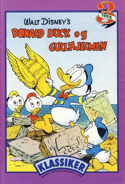 Cover of Donald Duck og Gullhjelmen