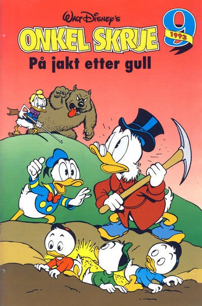 Cover of Onkel Skrue på jakt etter gull