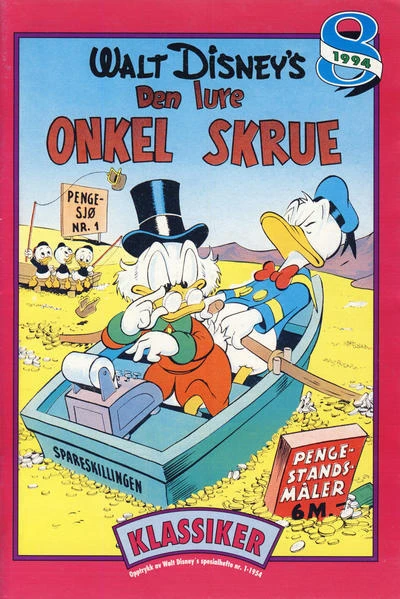 Cover of Den lure Onkel Skrue