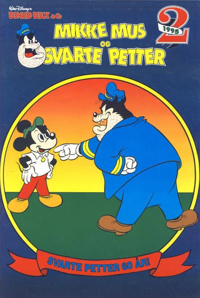 Cover of Svarte Petter 60 år!