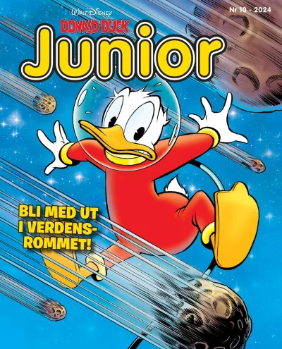 Cover of Bli med ut i verdensrommet!