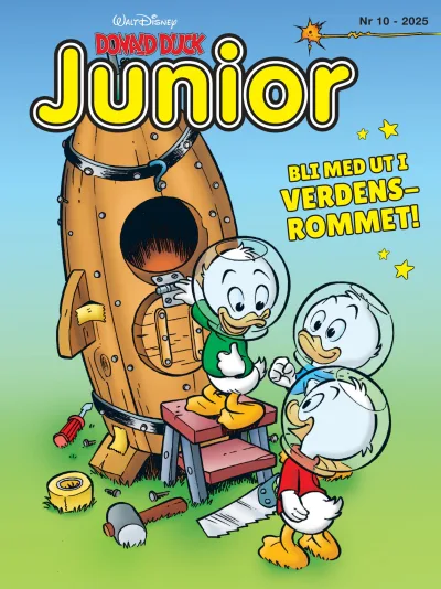 Cover of Bli med ut i verdensrommet!