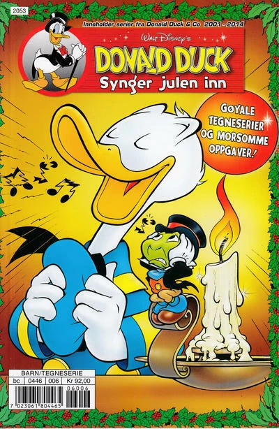 Cover of Donald Duck synger julen inn