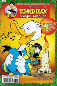 Donald Duck synger julen inn