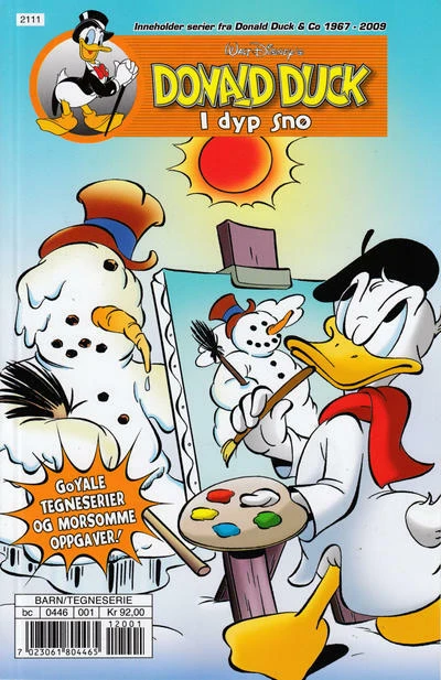Cover of Donald Duck i dyp snø