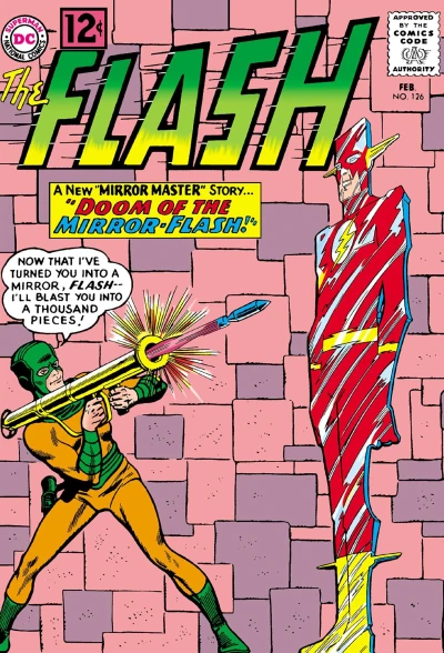 Cover of Doom of the Mirror-Flash! / Snare of the Headline Huntress