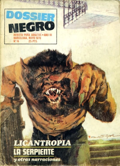 Cover of Licantropia - La serpiente y otras narraciones