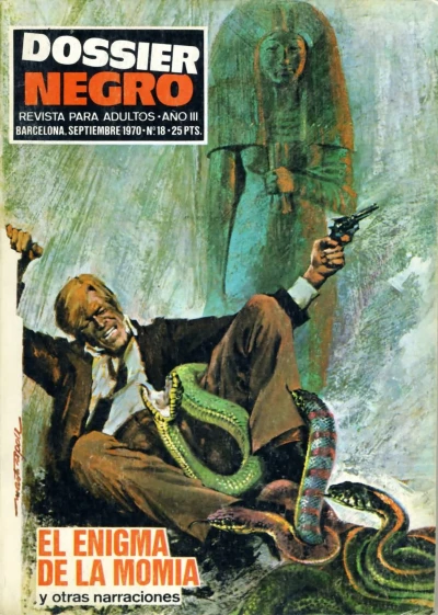 Cover of El enigma de la momia y otras narraciones
