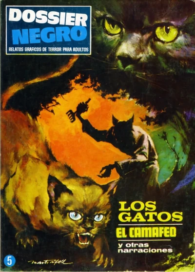 Cover of Los gatos - El camafeo y otras narraciones