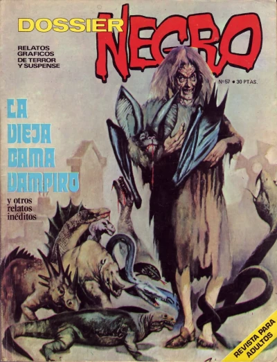 Cover of La vieja dama vampiro