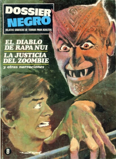 Cover of El diablo de Rapa Nui - La justicia del zoombie y otras narraciones