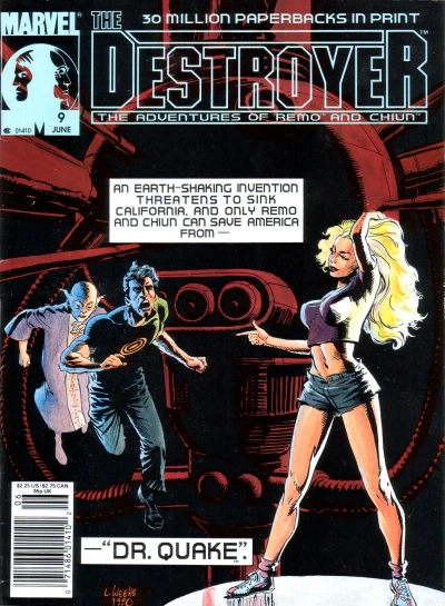 Cover of Dr. Quake; Warren Murphy Speaks