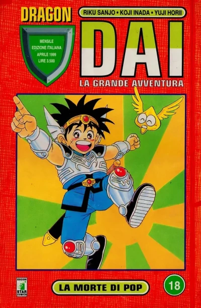 Cover of Dai: La grande avventura 18: La morte di pop
