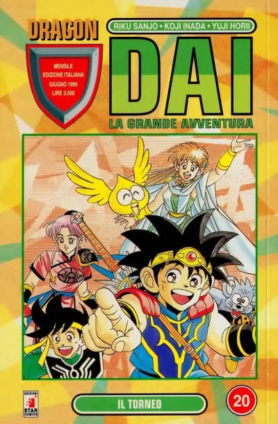 Cover of Dai: La grande avventura 20: Il torneo