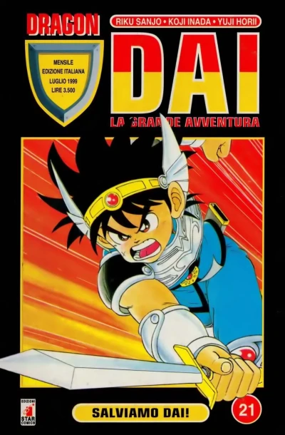 Cover of Dai: La grande avventura 21: Salviamo Dai!