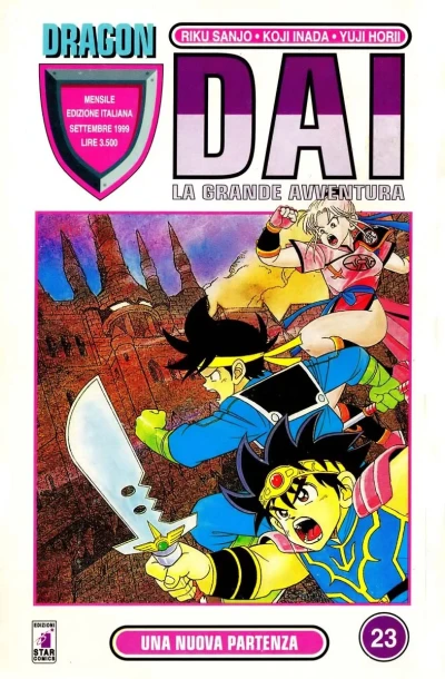 Cover of Dai: La grande avventura 23: Una nuova partenza