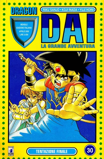 Cover of Dai: La grande avventura 30: Tentazione finale
