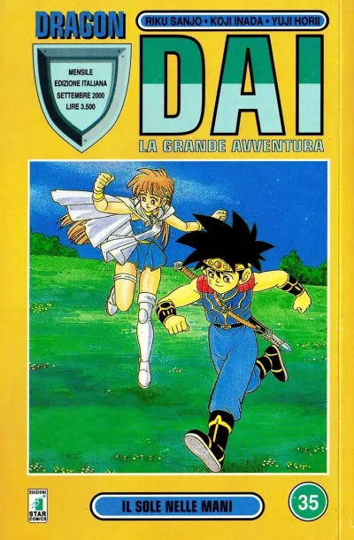 Cover of Dai: La grande avventura 35: Il sole nelle mani