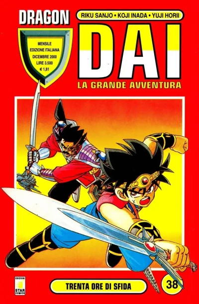 Cover of Dai: La grande avventura 38: Trenta ore di sfida
