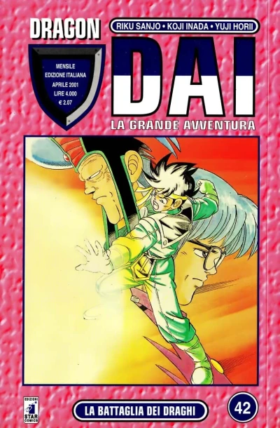 Cover of Dai: La grande avventura 42: La battaglia dei draghi