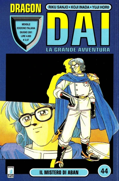 Cover of Dai: La grande avventura 44: Il misterio di Aban