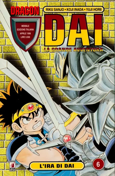 Cover of Dai: La grande avventura 6: L'ira di Dai