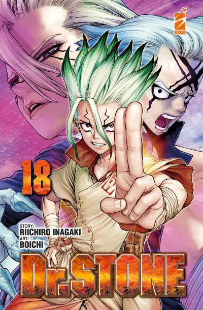 Cover of Dr. Stone 18