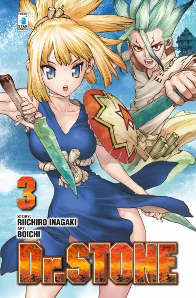 Cover of Dr. Stone 3